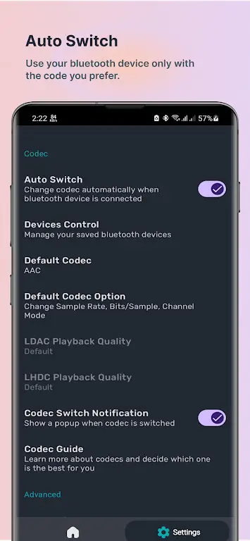 Bluetooth Codec Changer MOD screenshot 3
