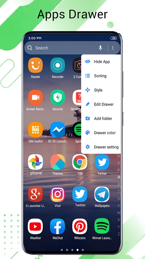One S25 Launcher screenshot 3