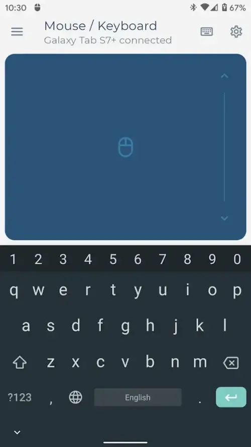 Bluetooth Keyboard & Mouse screenshot 3