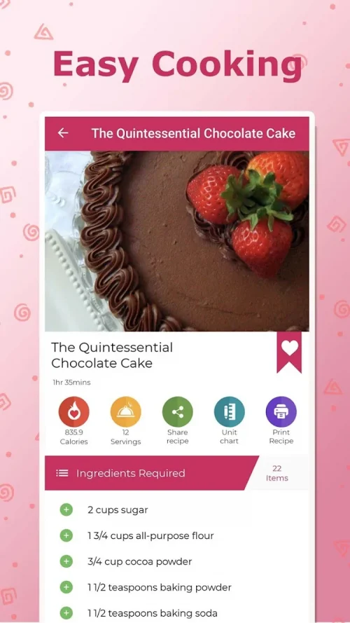 Cake recipes – Baking Cakes screenshot 3