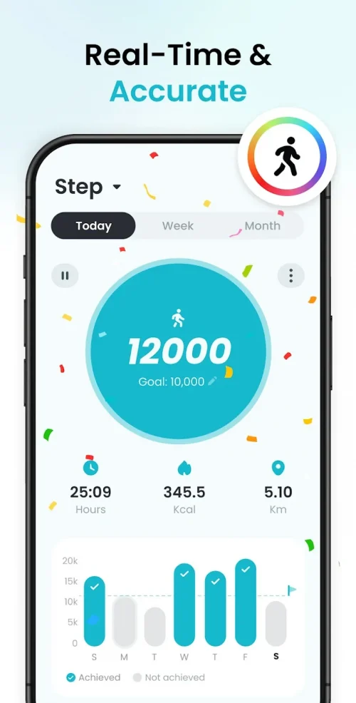 Pedometer App – Step Counter screenshot 3