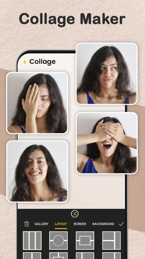 Gallery Photo Editor (Collage Maker – Gallery) screenshot 3