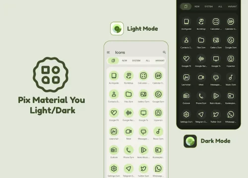Pix Material You Light/Dark screenshot 3