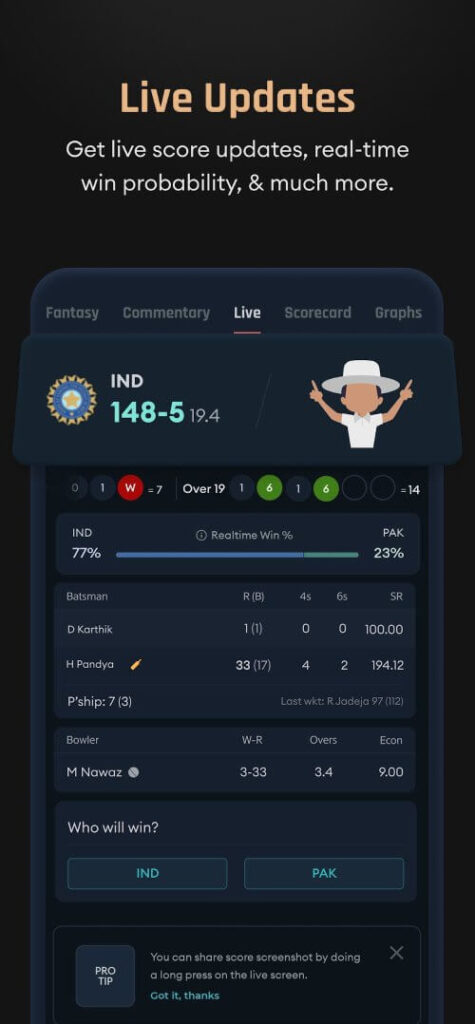 CREX – Cricket Exchange screenshot 3