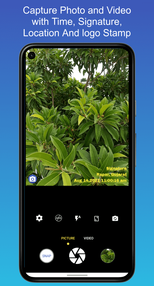 PhotoStamp Camera screenshot 3