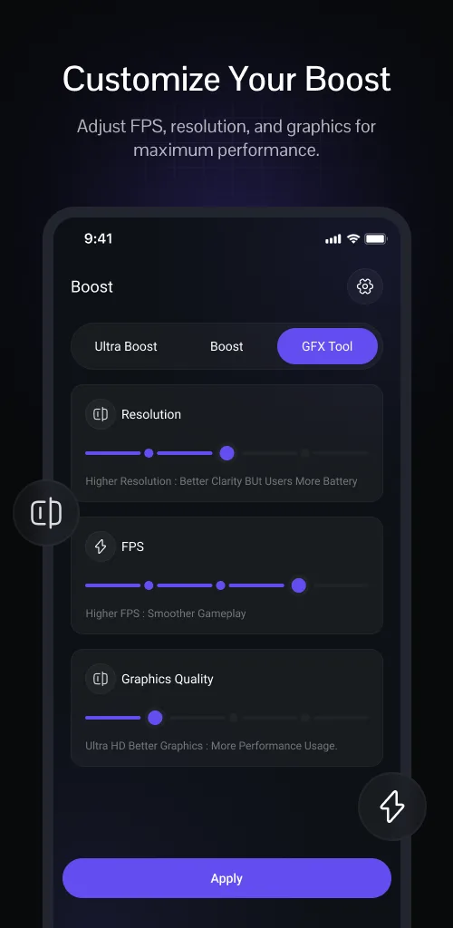 Ultra Game Booster: Game Mode screenshot 3
