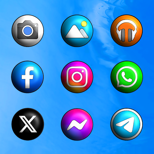 Pixly 3D – Icon Pack screenshot 3