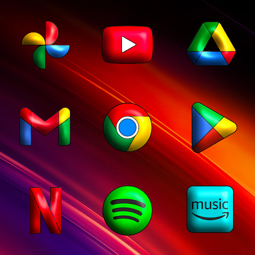 Oxigen 3D Icon Pack MOD screenshot 3