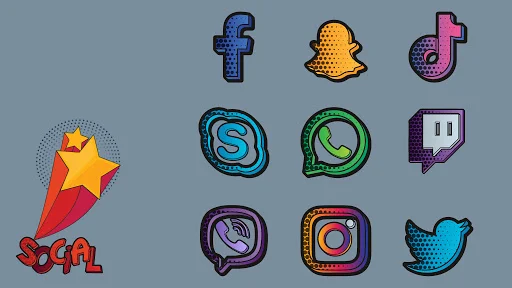 Comics Icon Pack screenshot 3