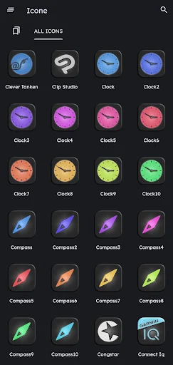 Glossy Dark &#8v2.2; Icon Pack screenshot 3