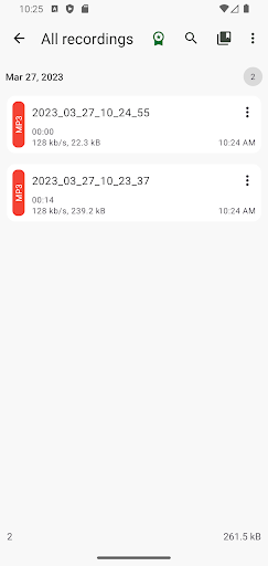 ASR Voice Recorder screenshot 3