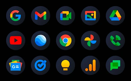 iPlum – Icon Pack (Round) screenshot 3