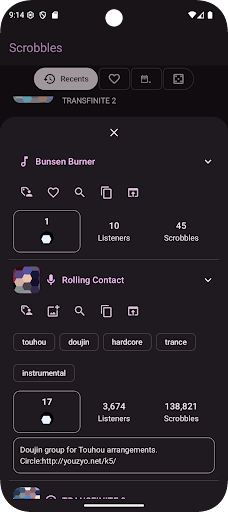 Pano Scrobbler for LastFM MOD screenshot 3