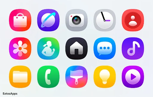 OneLiquid – Icon Pack screenshot 3
