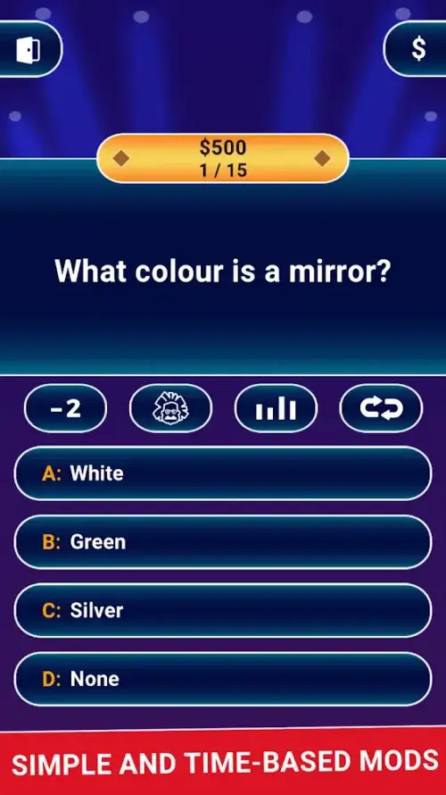 MILLIONAIRE TRIVIA Game Quiz screenshot 3