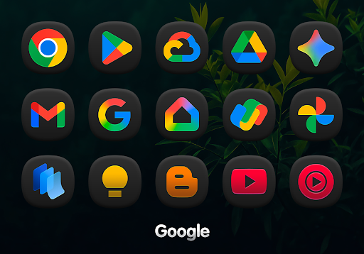 OneDark 3D Icon Pack MOD screenshot 3