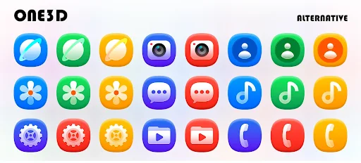 One3D – Icon Pack screenshot 3