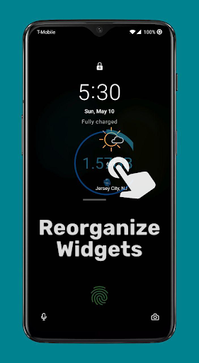 Lockscreen Widgets and Drawer MOD screenshot 3