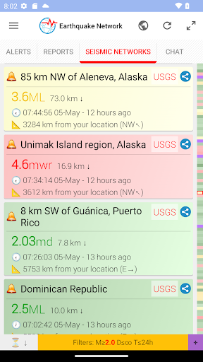 Earthquake Network PRO screenshot 3