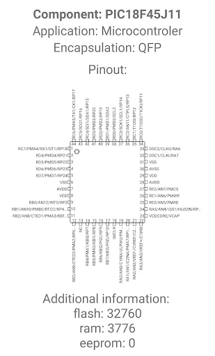 Electronic Component Pinouts screenshot 3