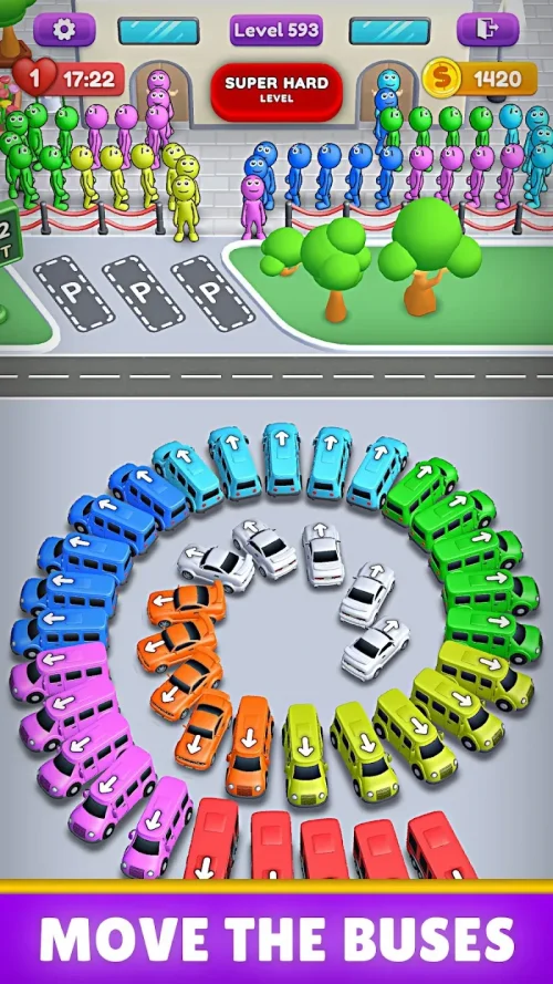 Crowd Express: Boarding Puzzle screenshot 3