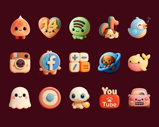 Cuties – Icon Pack screenshot 3