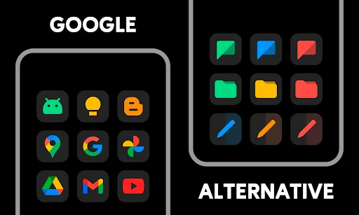 MiDark – Icon Pack screenshot 3