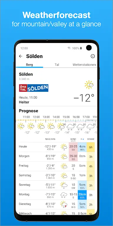 bergfex: Ski, Schnee & Wetter screenshot 3