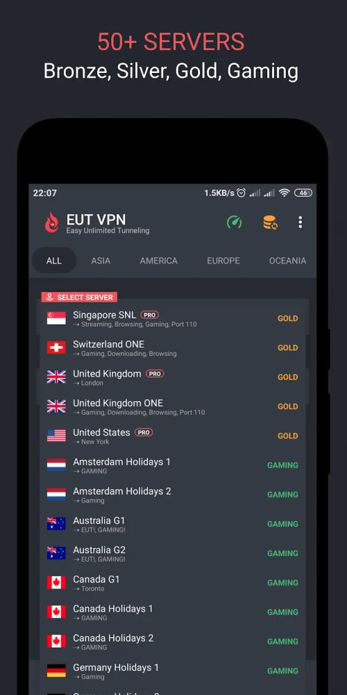 EUT VPN – Easy Unli Tunneling screenshot 3