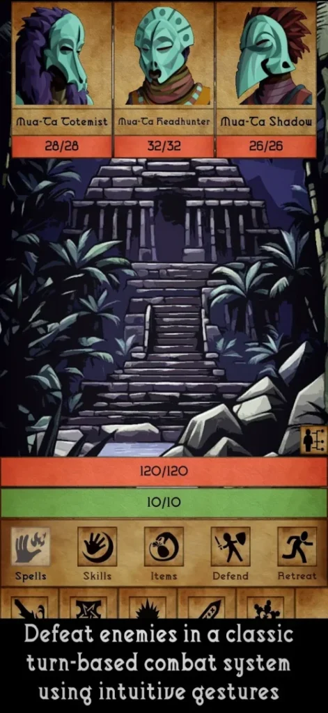 Grim Tides – Old School RPG screenshot 3