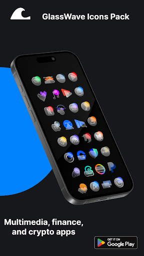 GlassWave Icons Pack MOD screenshot 3