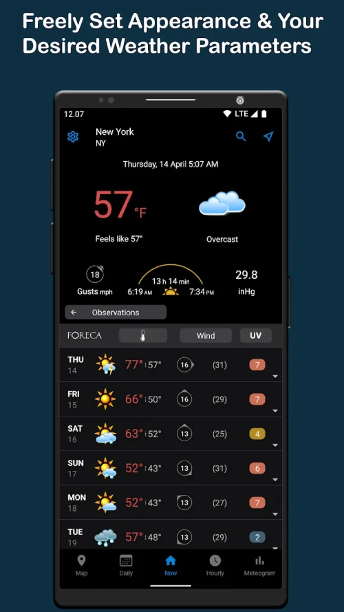 Foreca Weather & Radar screenshot 3