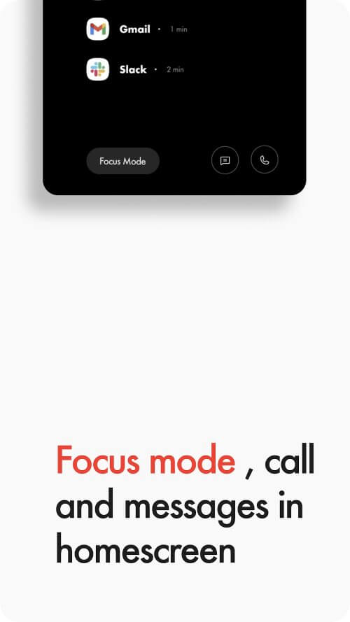 Flow Minimalist Launcher screenshot 3