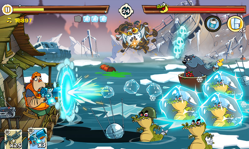 Swamp Attack 2 screenshot 3