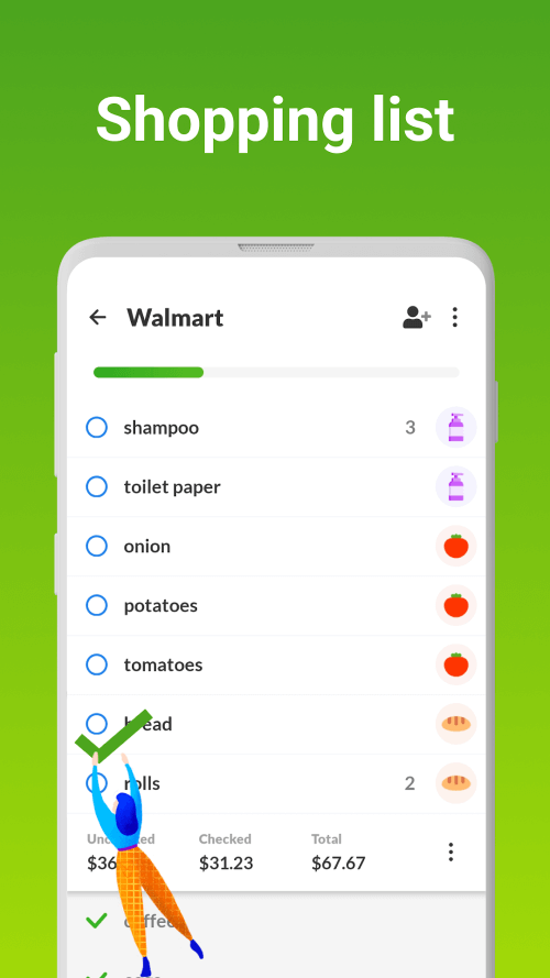 Grocery Shopping List Listonic screenshot 3