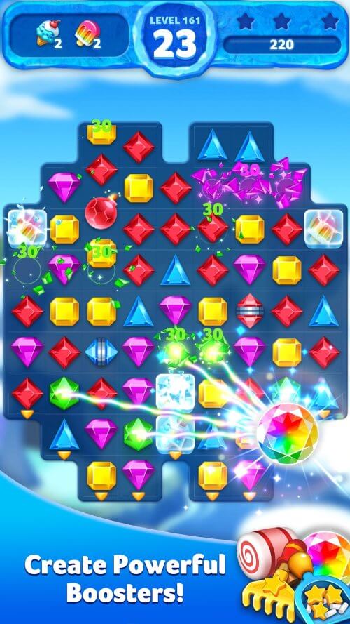 Jewel Ice Mania:Match 3 Puzzle screenshot 3