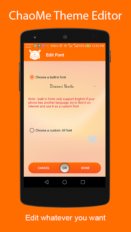 ChaoMe Theme Editor (MIUI Theme Editor) screenshot 3