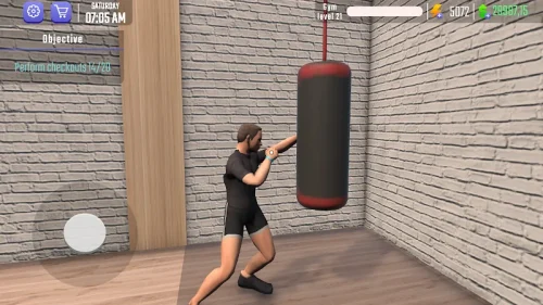 Fitness Gym Simulator Fit 3D (Gym Simulator 3D Fitness Store) screenshot 3