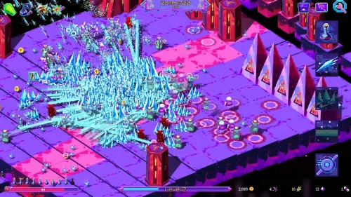Neon Spellstorm screenshot 3