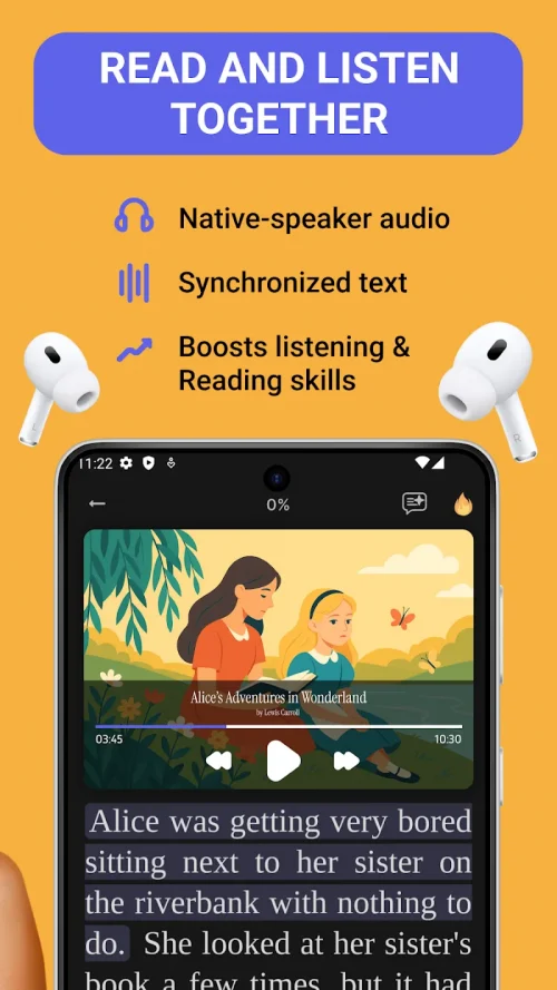 Bookvo Reading English Stories screenshot 3
