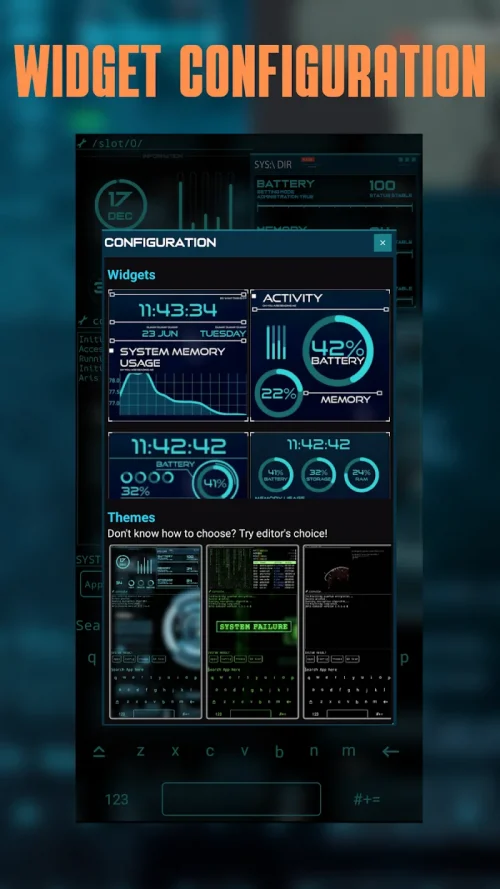 Sci-Fi Launcher screenshot 3