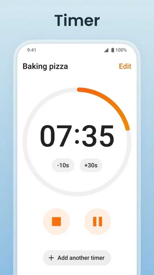 Multi Timer: Timer + Stopwatch (Timer Plus) screenshot 3