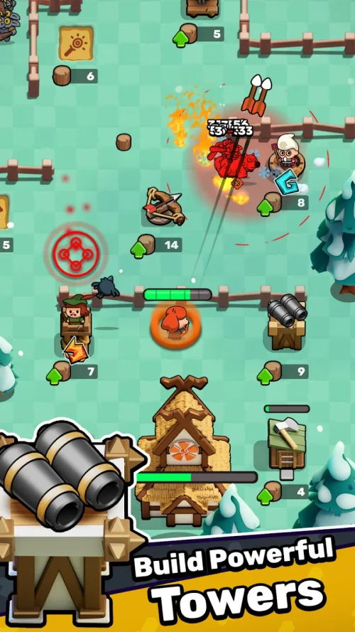 Archer Heroes: Action TD & RPG screenshot 3