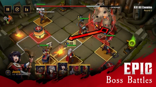Grimguard Tactics screenshot 3
