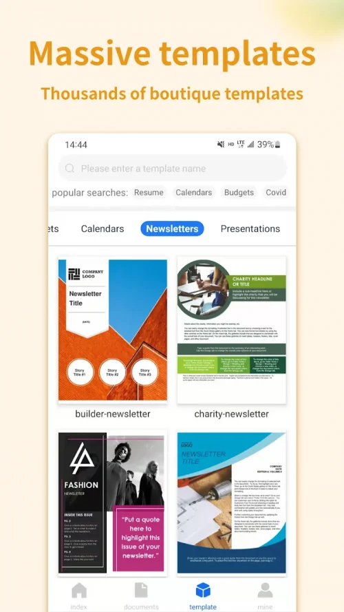Document Editor screenshot 3