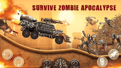 Zombie Hill Racing: Earn Climb screenshot 3