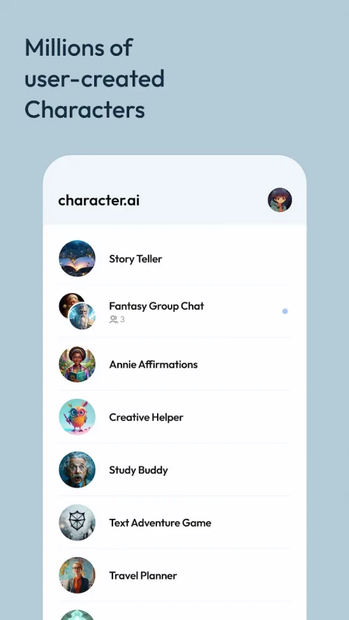 Character AI: Chat, Talk, Text screenshot 3