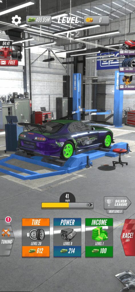 Dyno 2 Race – Car Tuning screenshot 3