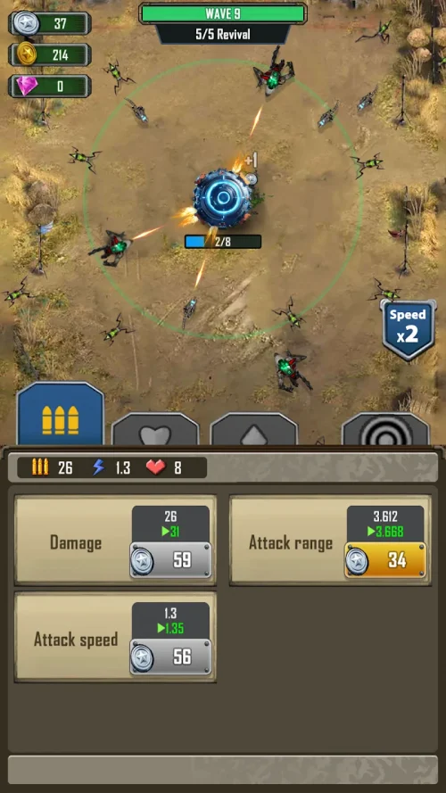 Idle Defense Legend: TD Game screenshot 3