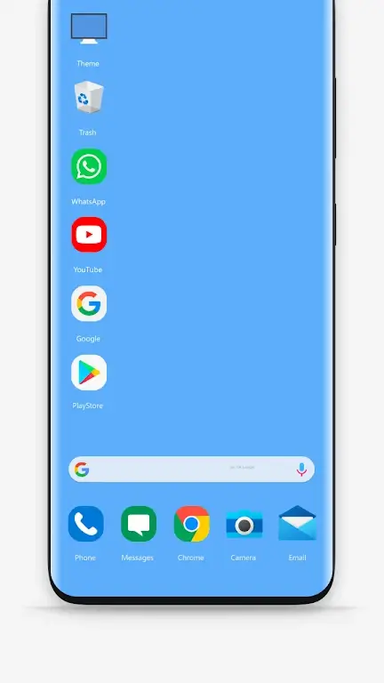 Win 10 theme for launcher screenshot 3